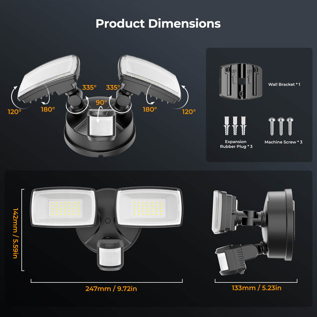 Onforu Battery Powered Motion Sensor Lights BD135