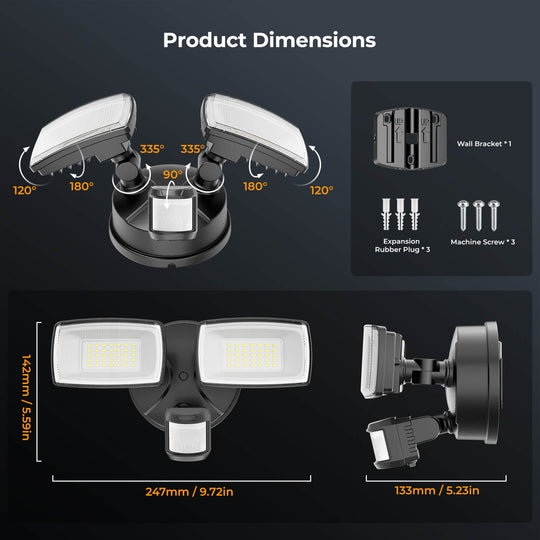 Onforu Battery Powered Motion Sensor Lights BD135
