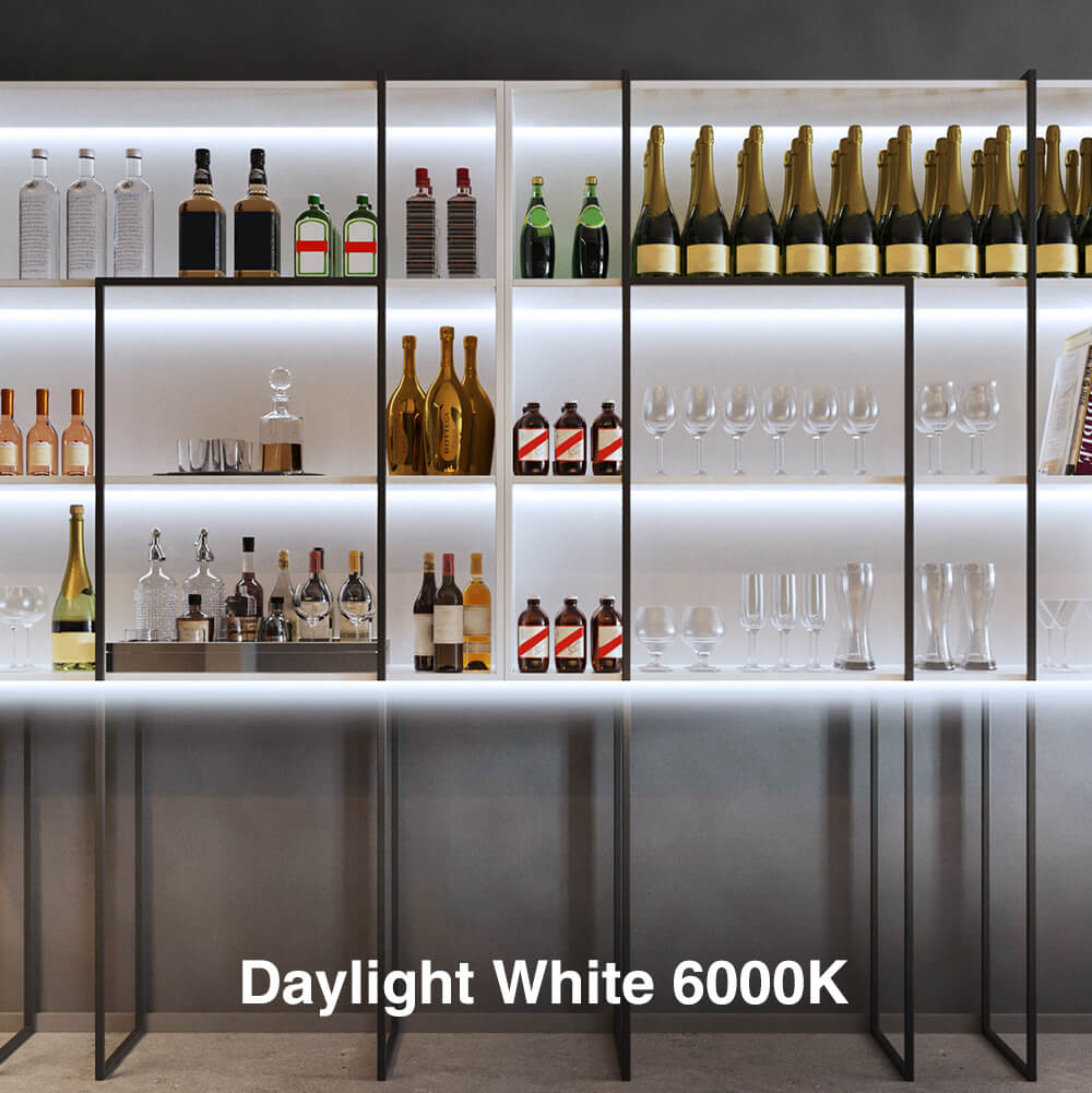 49.2ft 6000K Daylight White Strip Light