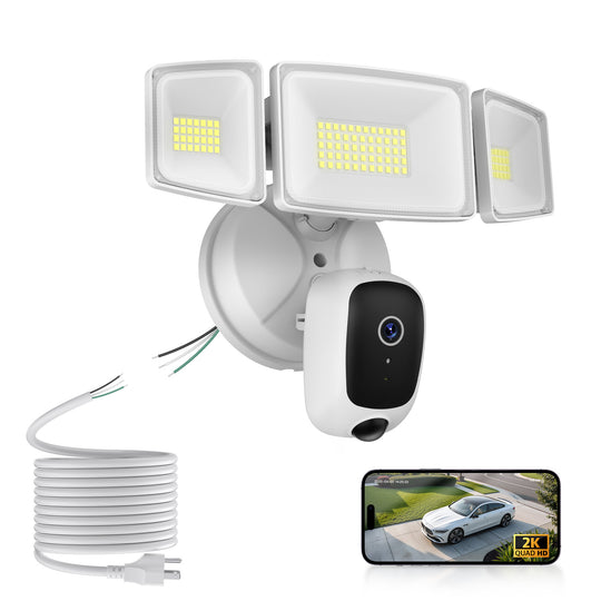 Onforu 2K HD Floodlight Camera with 20FT Plug SX13