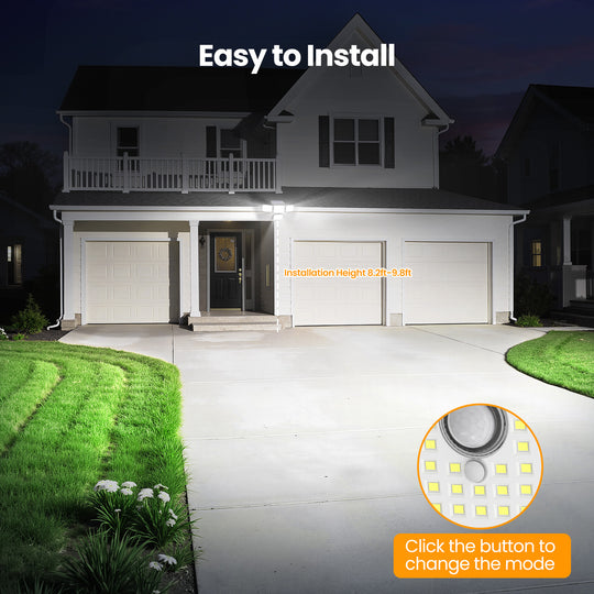 Onforu 4 Heads Solar Motion Lights TY26