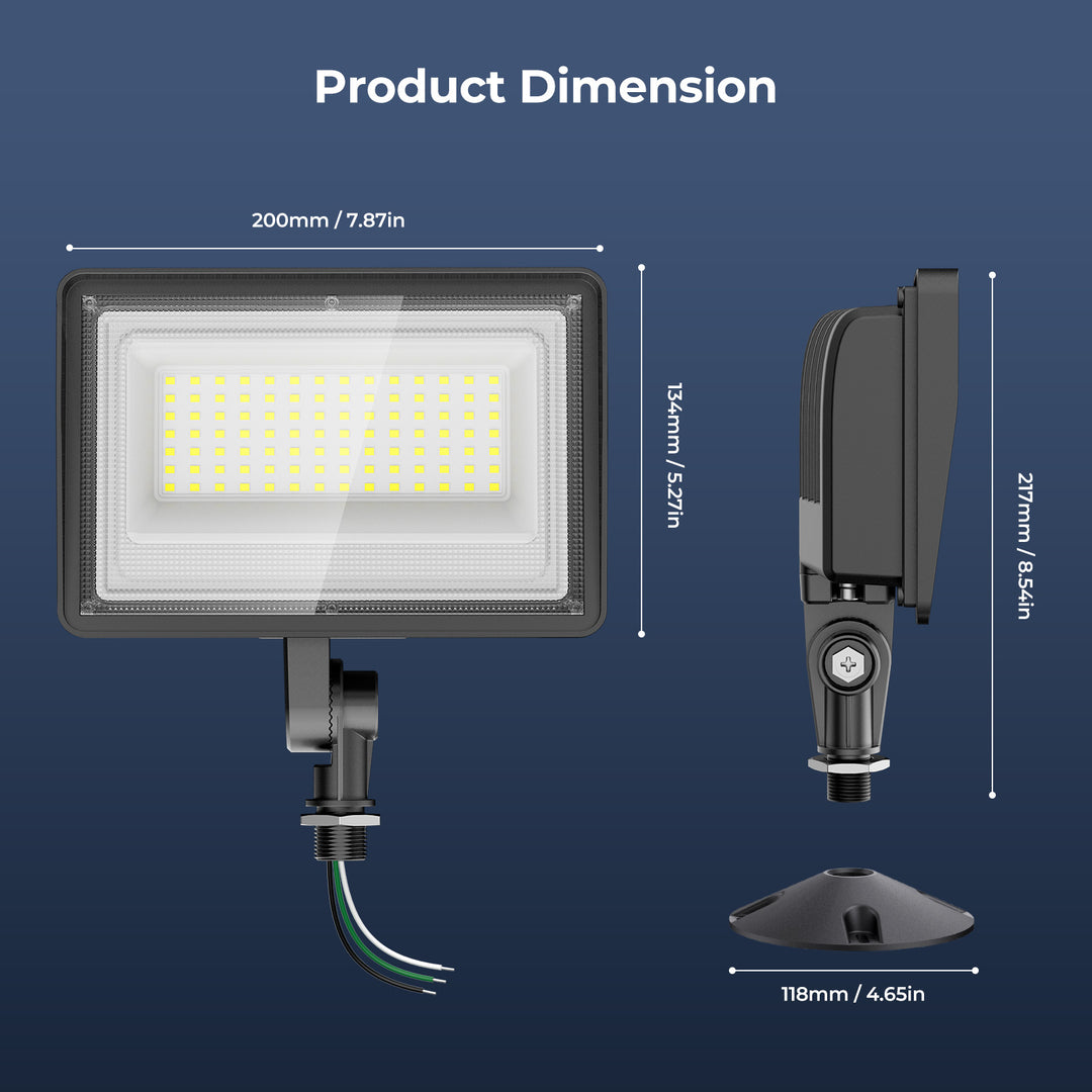 Onforu 90W LED Flood Lights with Knuckle Mount 2 Pack FG182