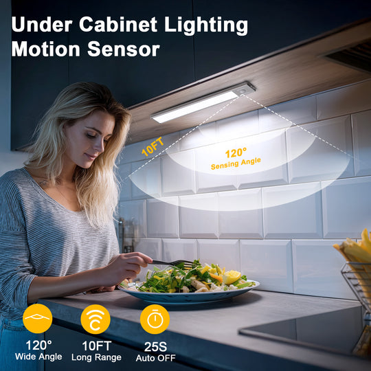 Onforu Wireless Rechargeable LED Under Cabinet Light