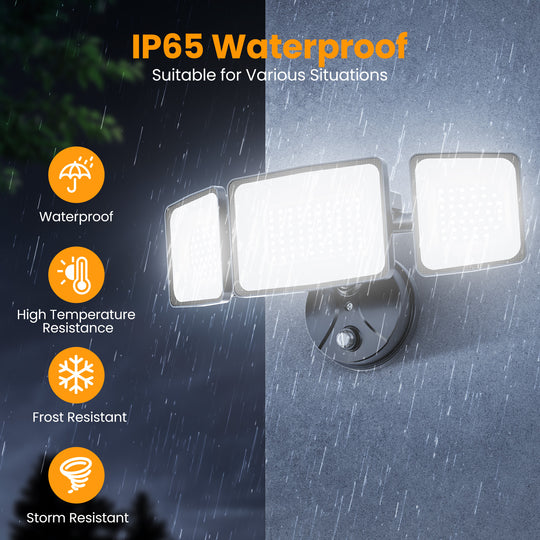 Onforu 130W Dusk to Dawn LED Security Lights BD64