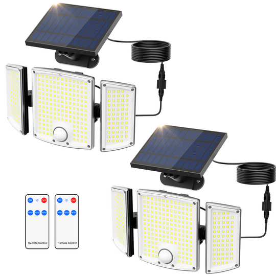 Onforu 3 Heads Solar Motion Lights TY24