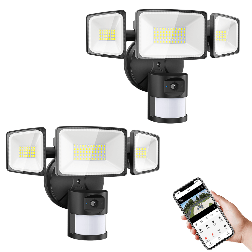 Onforu 55W Outdoor LED Security Floodlight with Camera for Sale