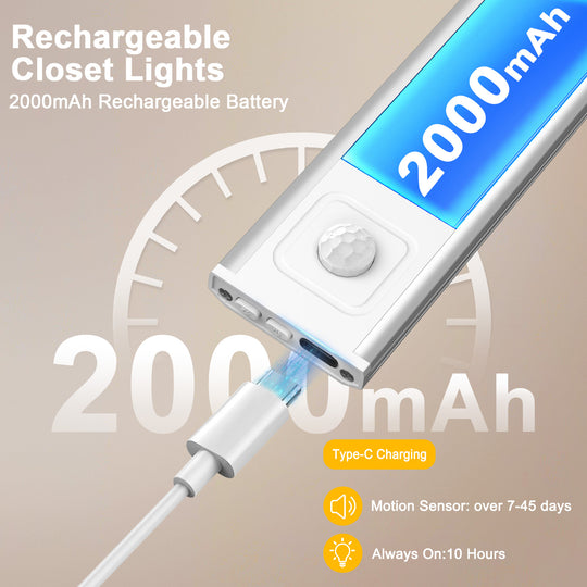 Onforu Wireless Rechargeable LED Under Cabinet Light