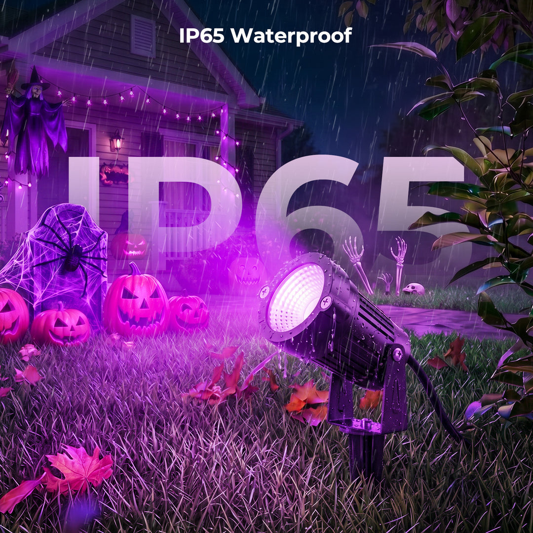 Onforu 12W Purple & Orange Dusk to Dawn Spotlights SD03