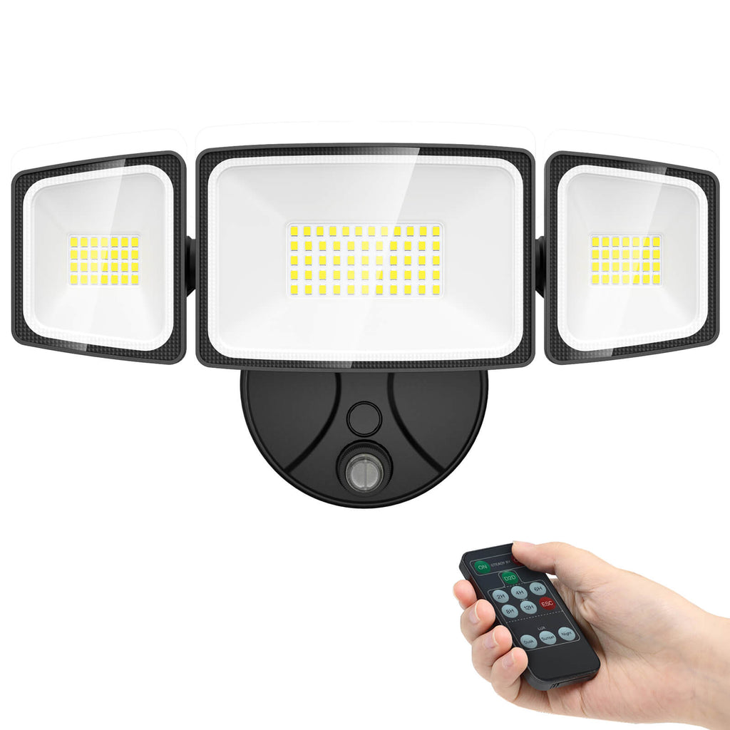 Onforu 60W LED Dusk to Dawn Security Light with Remote BD60
