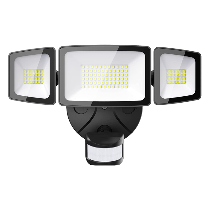Onforu 55W Motion Sensor LED Security Light Black