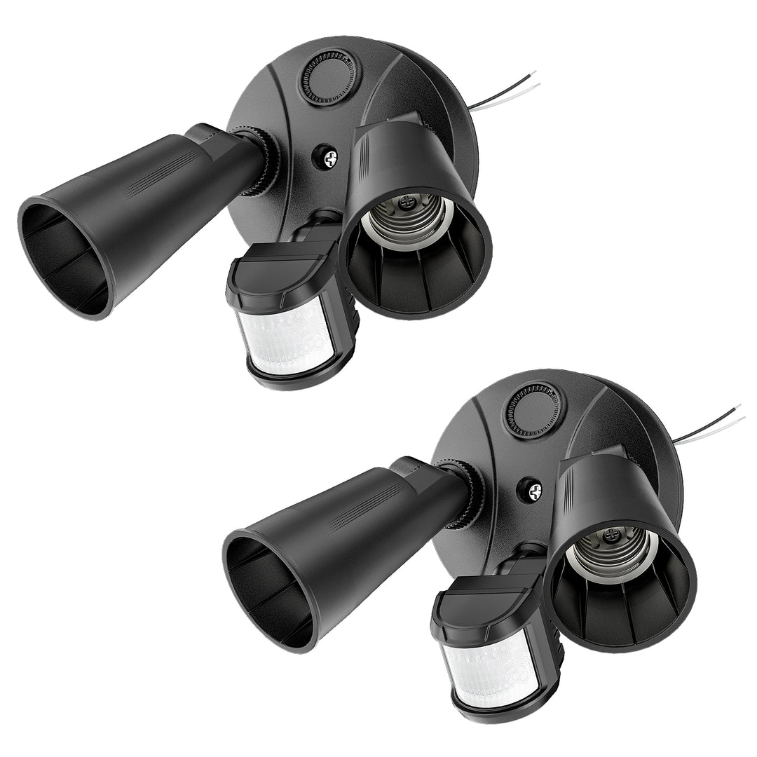 Onforu Dual Heads Motion Sensor Flood Light Fixtures BD156