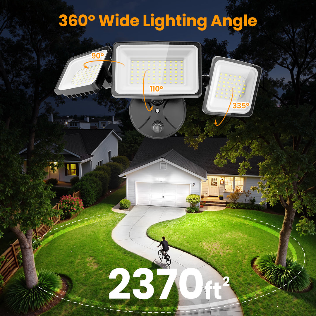 Onforu 130W Dusk to Dawn LED Security Lights BD64