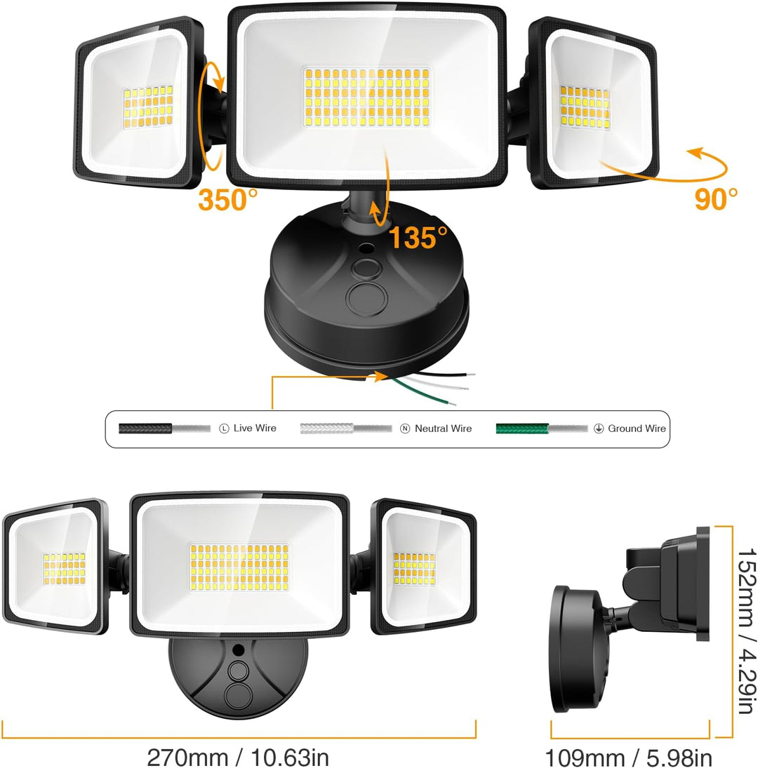 Onforu 65W Smart WIFI LED Security Light