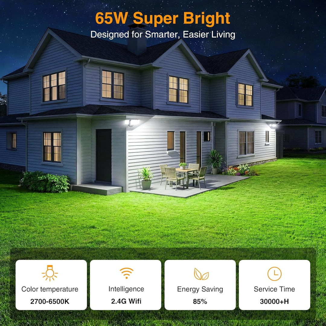 Onforu 65W Smart WIFI LED Security Light