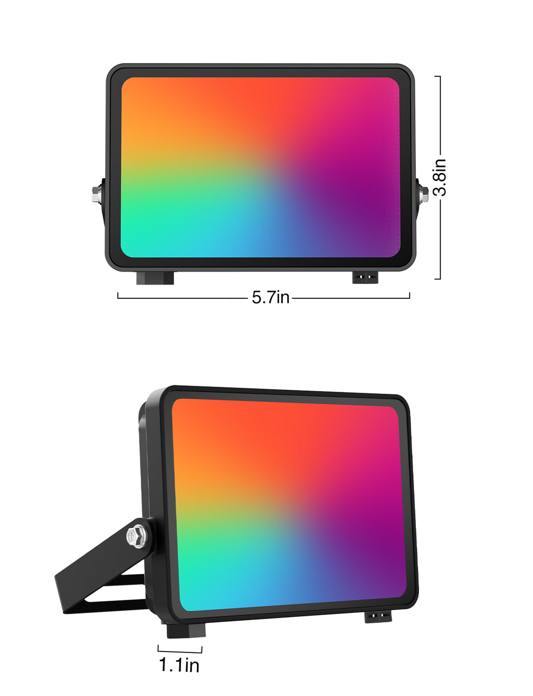 Onforu 25W Bluetooth RGB LED Flood Lights FG172