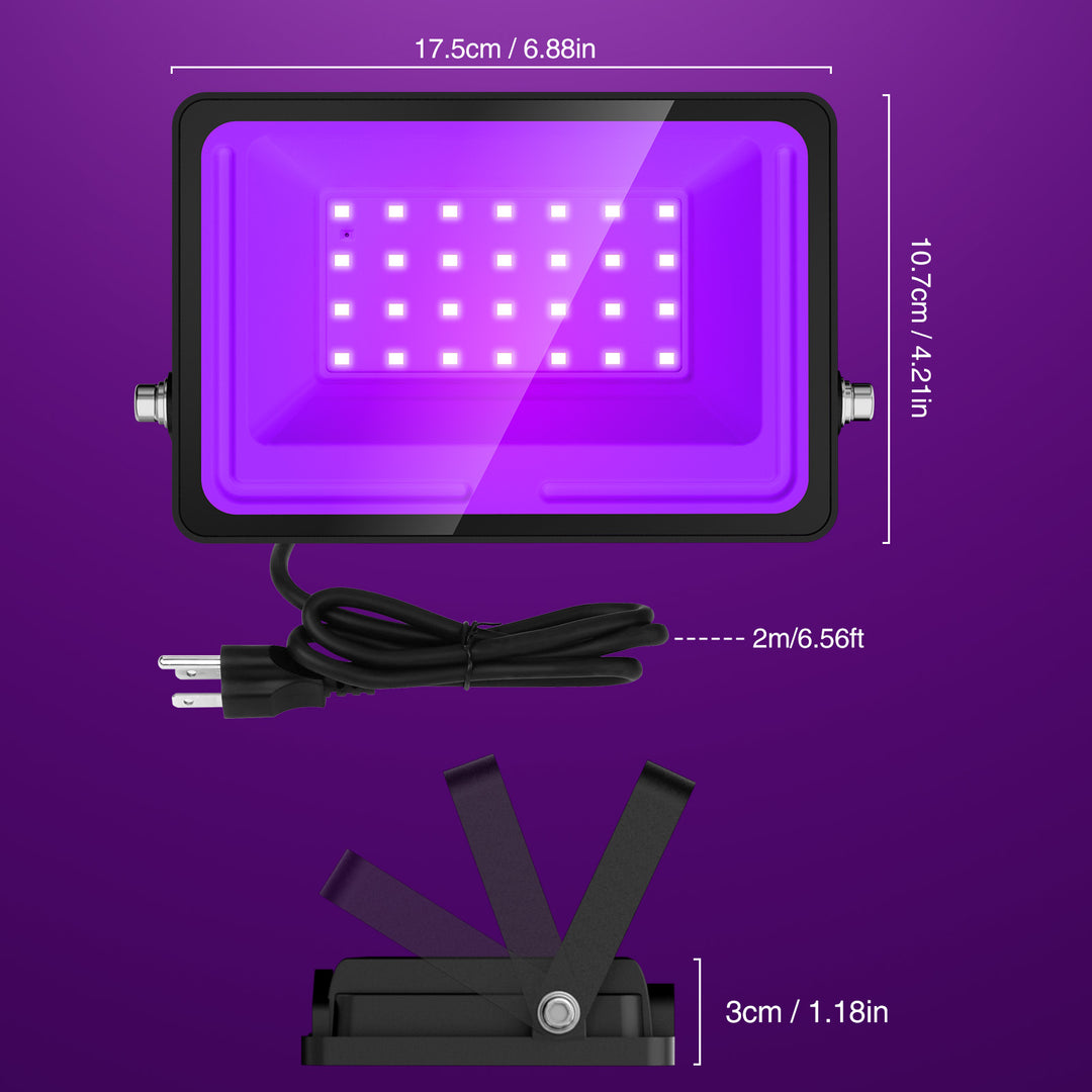 Onforu Orange & Purple Halloween Lights FG96