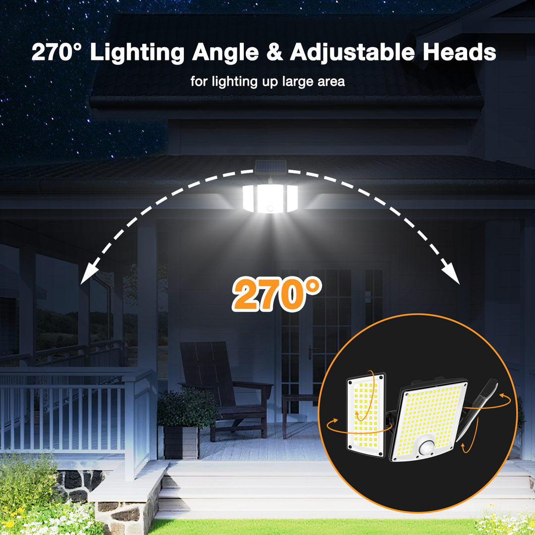 Onforu 3 Heads Solar Motion Lights TY24
