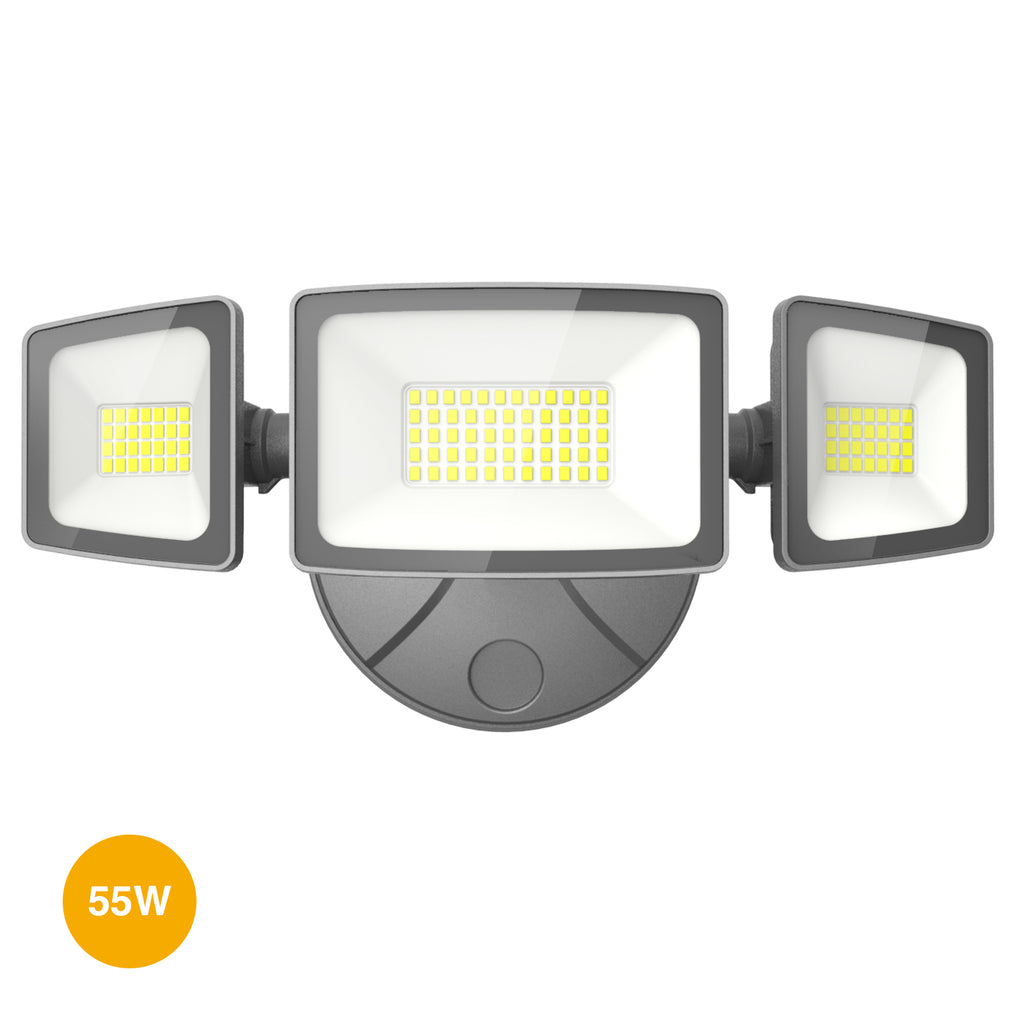 Onforu 55W Outdoor LED Security Light Grey