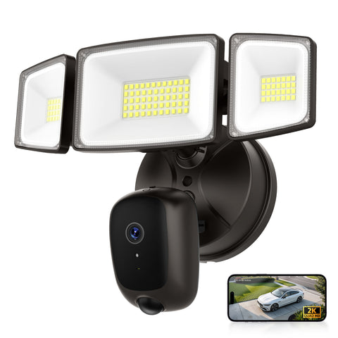 Onforu 55W Smart LED Floodlight Camera SX08