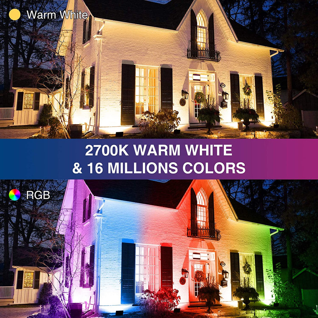 Best 100W Bluetooth Multi Color RGB Floodlights for Sale Onforu