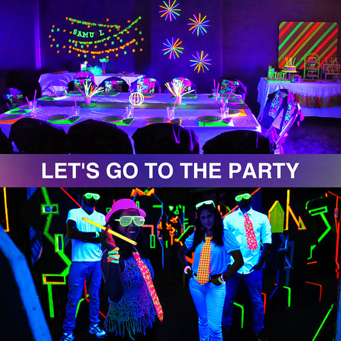 Onforu 38W LED Black Flood Lights FG73