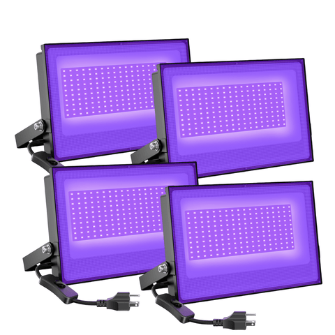 Onforu 100W LED Black Flood Light FG75