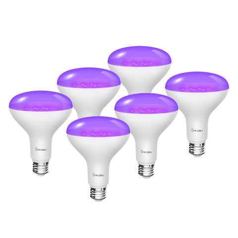 Bright 15W UV Black Light LED Bulbs 6 Pack