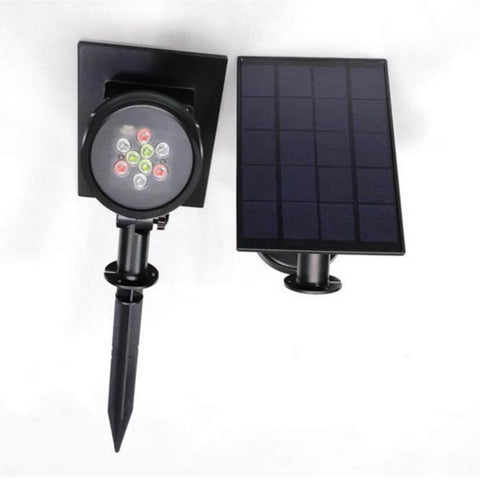 Onforu LED Solar Spot Light with Dusk to Dawn