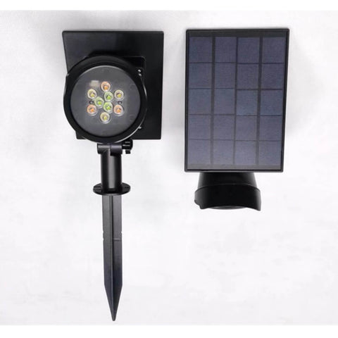 Onforu LED Solar Spot Light with Dusk to Dawn