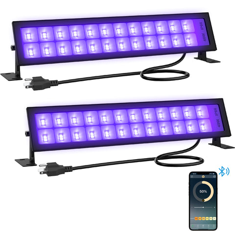 Onforu 48W Smart LED Black Light Bar CT21