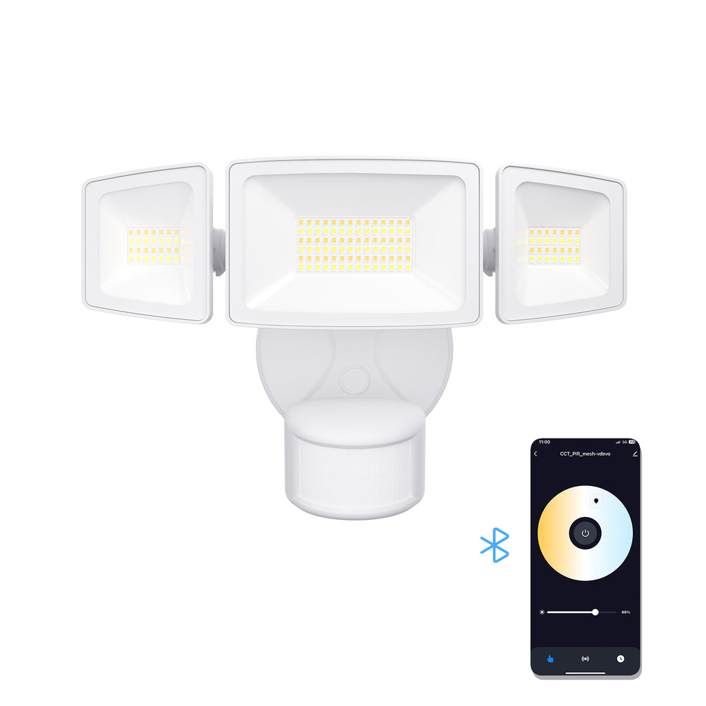 Onforu 55W Motion Sensor LED Security Light White