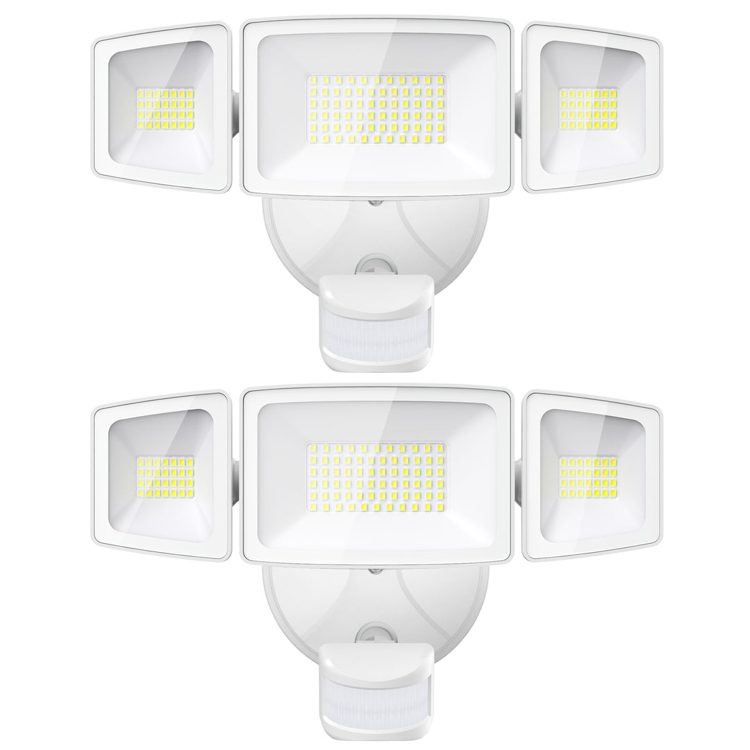Onforu 55W Motion Sensor LED Light White 2 Pack