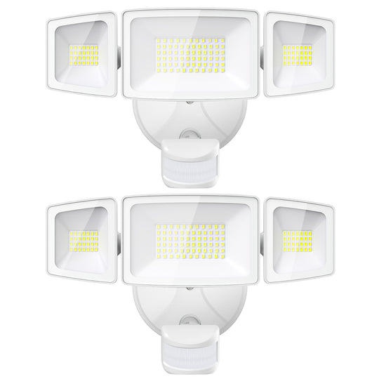 Onforu 55W Motion Sensor LED Light White 2 Pack