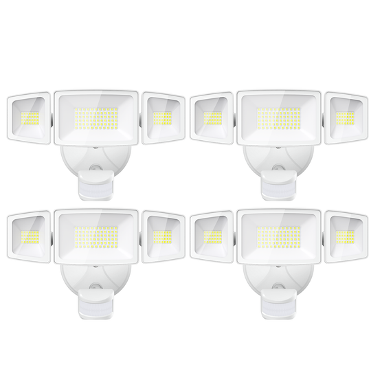 Onforu 55W Motion Sensor LED Security Light 4 Pack