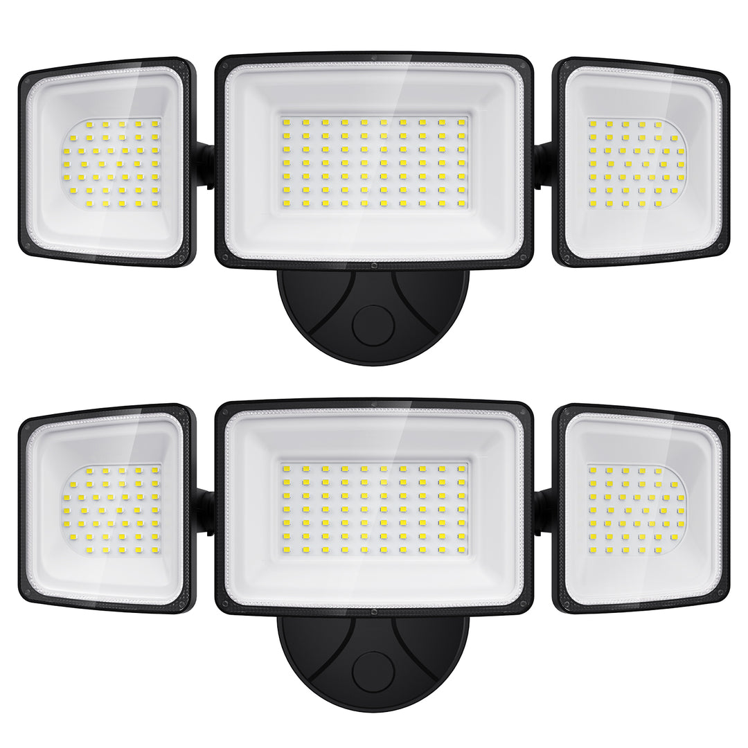 Onforu 100W Outdoor LED Lights Black 2 Packs
