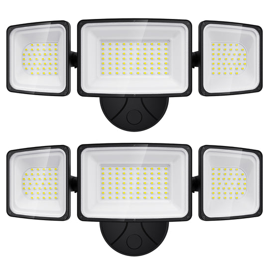 Onforu 100W Outdoor LED Lights Black 2 Packs