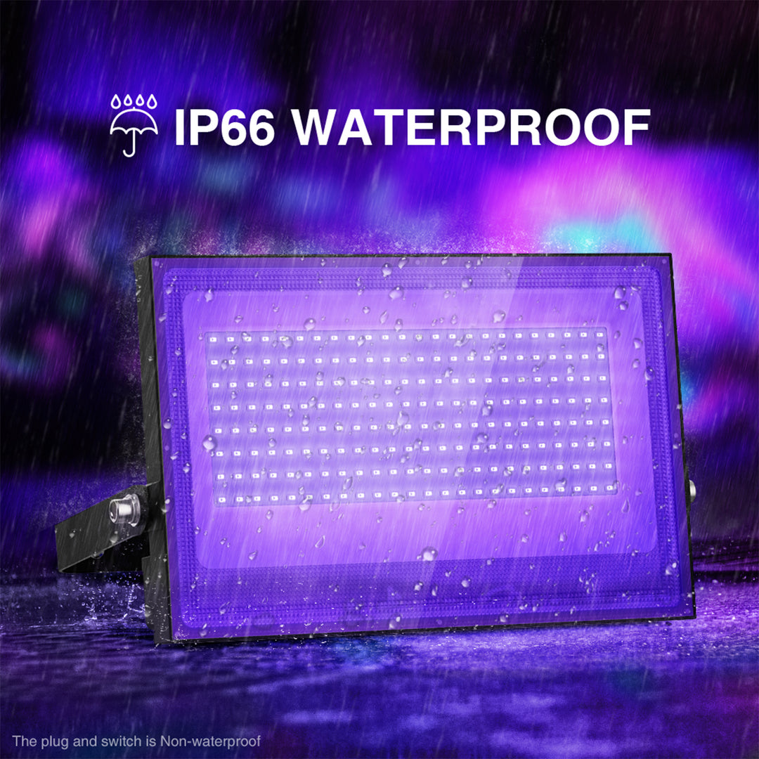 Onforu 150W LED Black Flood Light FG180