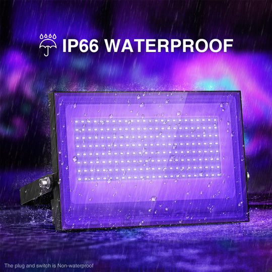 Onforu 150W LED Black Flood Light FG180