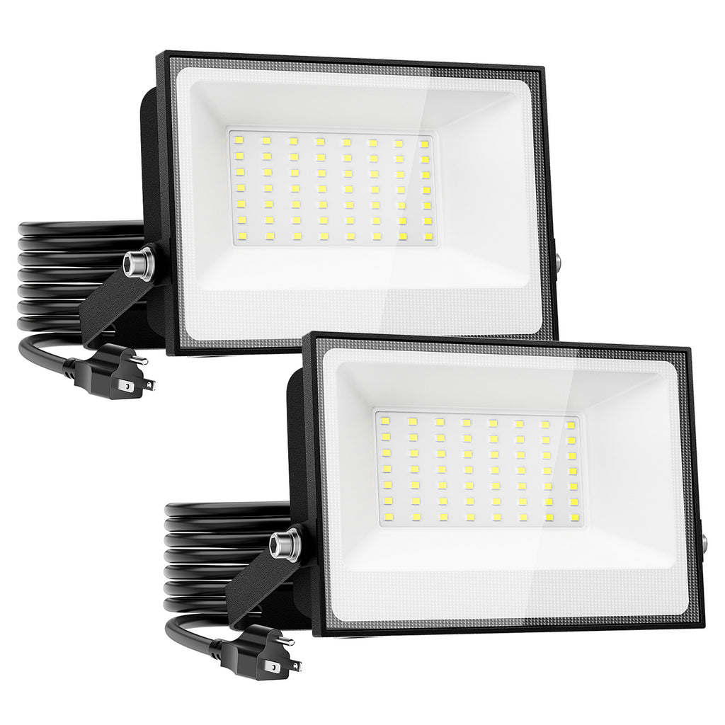Onforu 40W LED Flood Lights with Plug FG162