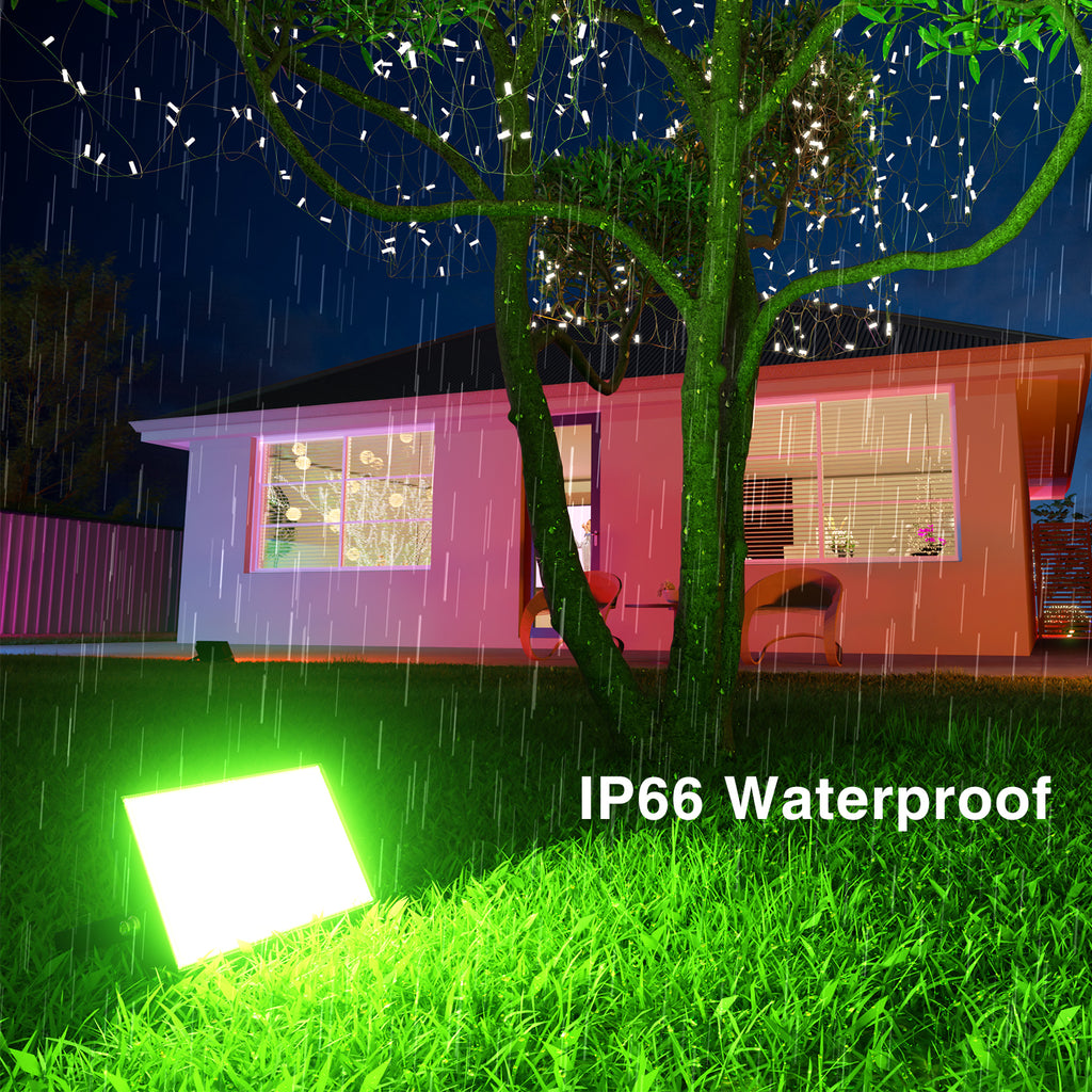 Buy Best Onforu Waterproof 50W Remote Control RGB Flood Lights