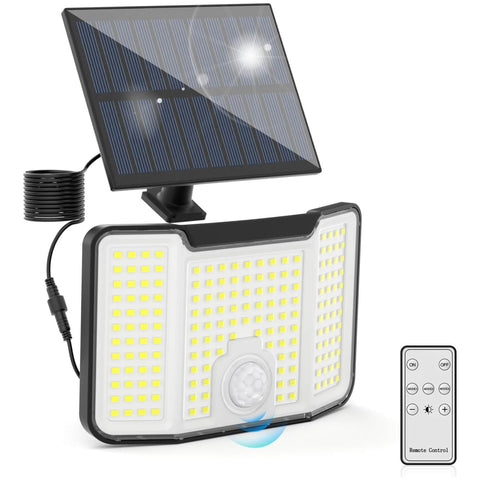 Onforu LED Solar Motion & Dusk to Dawn Security Lights with Remote TY15