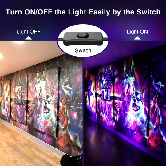 Onforu 20W LED Black Flood Light FG99 for EU Plug