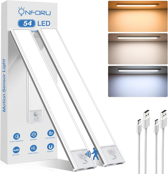 Onforu Wireless Rechargeable LED Under Cabinet Light