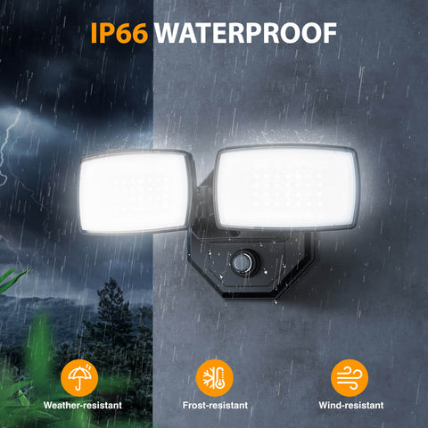 Onforu 32W Dusk to Dawn LED Security Light BD98