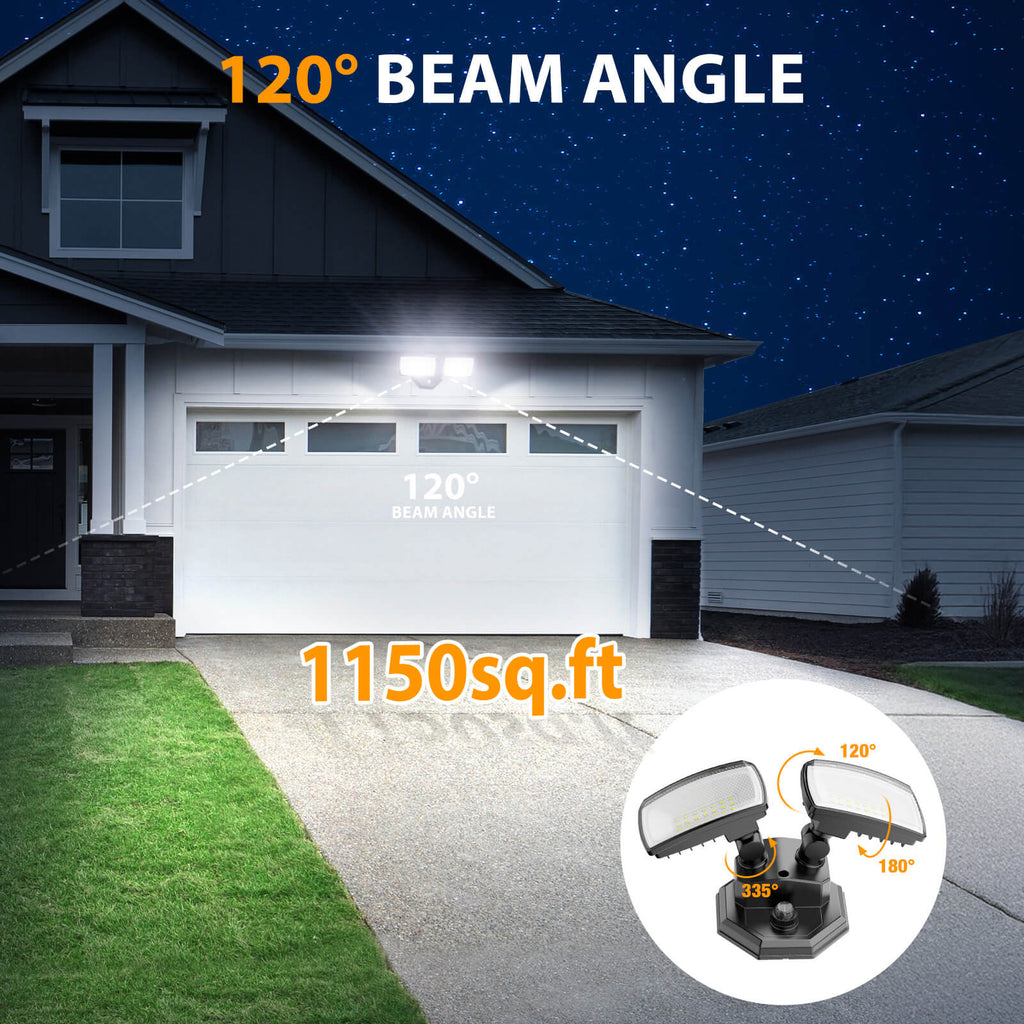 Onforu 32W Dusk to Dawn LED Security Light BD98