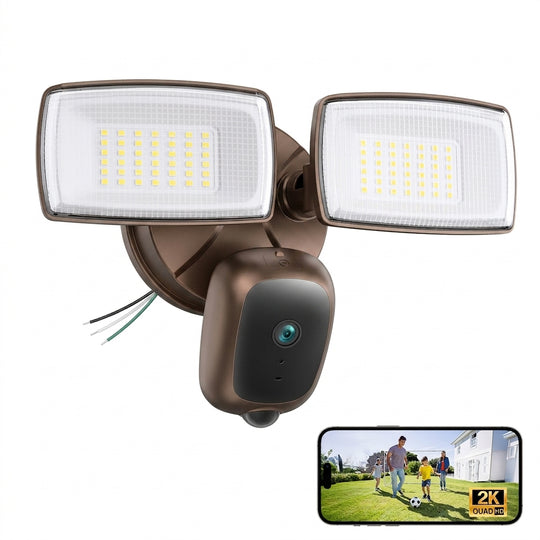 Onforu Dual Heads 35W Motion Sensor Floodlight Camera SX09