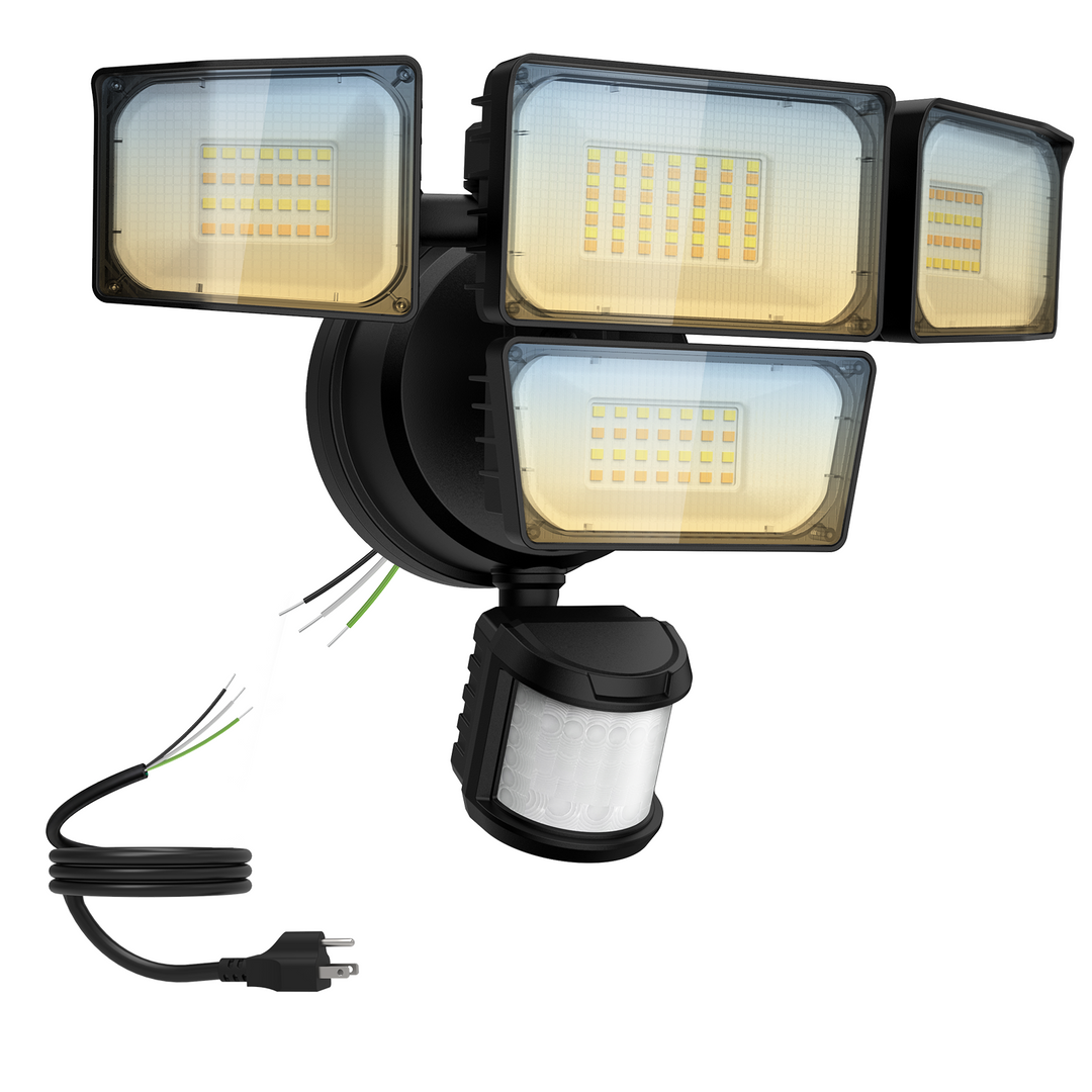 Onforu 4 Heads Motion Sensor LED Security Lights BD137