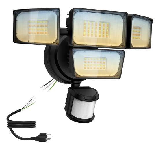 Onforu 4 Heads Motion Sensor LED Security Lights BD137