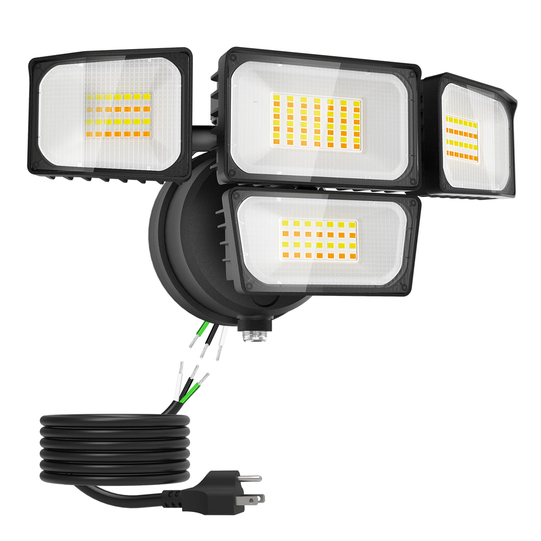 Onforu 120W 4 Heads Dusk to Dawn LED Security Light BD144