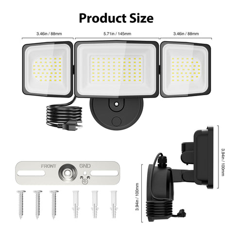 Onforu 130W LED Security Lights BD94